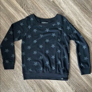 Vans Black Star Patterned Sweatshirt